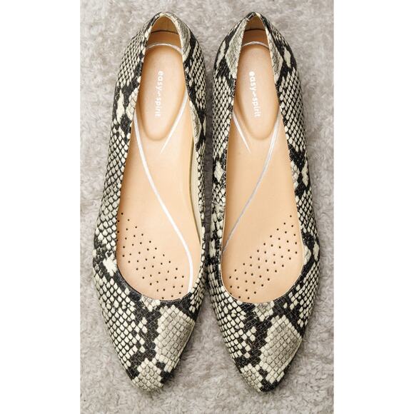 Easy Spirit Caldise Snake Print Leather Block Heel Shoes Womens Size 9 NWOB - Picture 14 of 15